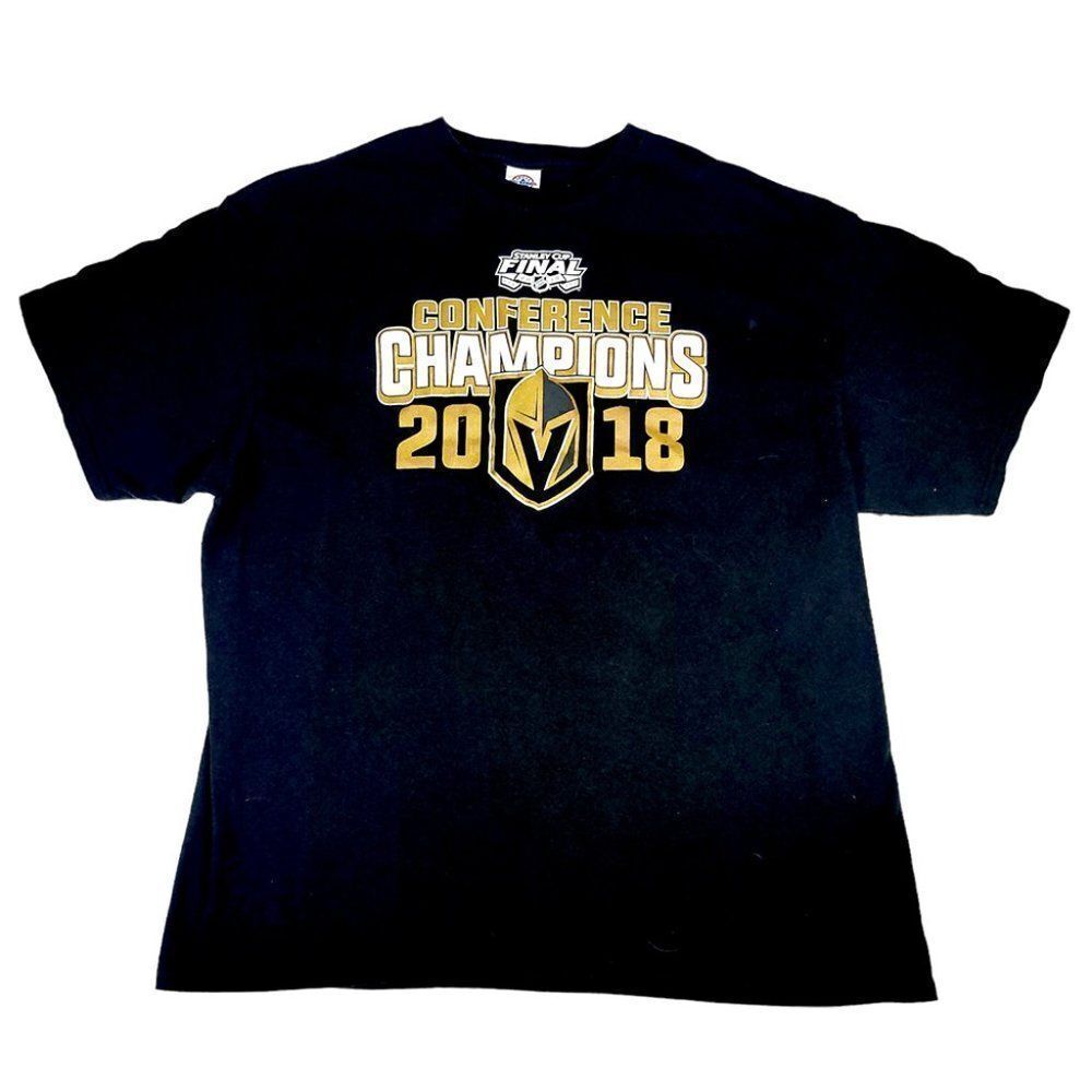 Delta black Golden Knights 2018 Conference Champions T-shirt